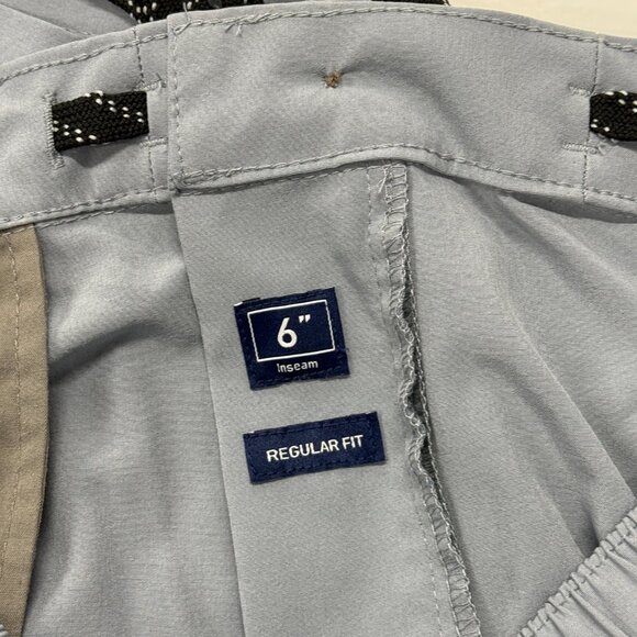 Chubbies Shorts Mens Large 6" Inseam Blue Drawstring Surfer Preppy Stretch - Picture 4 of 7